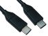 RS PRO Cable, Male USB C to Male USB C  Cable, 0.5m