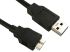 RS PRO Male Male USB 3.0 A to Male Male Micro USB B  Cable, 2m