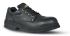 UPower UM20013 Mens Black Toe Capped Safety Shoes, EU 42, UK 8