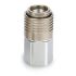 SMC 304 Stainless Steel Female Pneumatic Quick Connect Coupling, Rc 1/4 Female One Touch