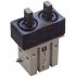 SMC 2 Finger Double Action Pneumatic Gripper, MHKL2-16DF, Parallel Gripping Type