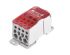 RS PRO Distribution Block, 7 Way, 500A, White