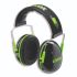 Protector auditivo inalámbricos Uvex serie Uvex K1, color Negro, Verde