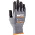 Uvex Uvex Athletic Grey Elastane, HPPE, Stainless Steel, Polyamide Abrasion Resistant Gloves, Size 10, NBR Coating