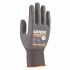 Uvex Grey Elastane, Polyamide General Purpose Gloves, Size 8, Medium, Aqua Polymer Coating