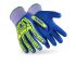 Uvex Blue Glass Fibre, Polyethylene Cut Resistant Gloves, Size 8, Medium, Nitrile Coating