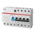 ABB RCBO, 6A Current Rating, 4P Poles, Type B