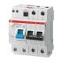 ABB RCBO, 63A Current Rating, 2P Poles, Type B