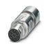 Phoenix Contact Circular Connector, 8 Contacts, Cable Mount, M17 Connector, Plug, IP67, IP68, M17 PRO Series
