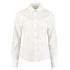 Kustom Kit KK701 White Cotton, Polyester Work Shirt, UK 32in, EU 93cm