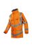 Chaqueta alta visibilidad  para hombre Sioen de color Naranja, talla XXL Transpirable, resistente al frío, impermeable,