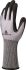 Delta Plus Black/Grey Nitrile Foam Coated Nitrile Work Gloves, Size 7