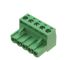 RS PRO 5mm Pitch 5 Way Pluggable Terminal Block, Plug, Free Hanging (In Line)