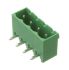 RS PRO 5mm Pitch 4 Way Pluggable Terminal Block, Header, Through Hole