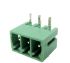 RS PRO 3.5mm Pitch 3 Way Pluggable Terminal Block, Header, Through Hole