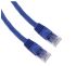 RS PRO RJ45 to RJ45 Ethernet Cable, U/UTP Shield, Blue, 3m