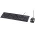 Hama Wired Keyboard & Mouse Set, AZERTY (France)