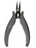 RS PRO Long Nose Pliers, 146 mm Overall, Straight Tip, 19mm Jaw, ESD