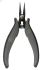 RS PRO Long Nose Pliers, 154 mm Overall, Straight Tip, 25mm Jaw, ESD
