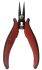 RS PRO Long Nose Pliers, 154 mm Overall, Straight Tip, 25mm Jaw