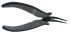 RS PRO Long Nose Pliers, 152 mm Overall, Angled Tip, 16mm Jaw, ESD