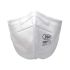 JSP F600 Series Disposable Face Mask, FFP2, Non-Valved, Fold Flat, 40 per Package