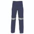 DNC 3314 Navy Anti-Static, Electrical Protection, Hi-Vis, UV Protection Hi Vis Trousers, 102cm Waist Size