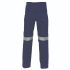 DNC 3314 Navy Anti-Static, Electrical Protection, Hi-Vis, UV Protection Hi Vis Trousers 112cm Leg Length 80cm