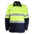 DNC 3445 Yellow/Navy Cotton, Modacrylic Work Shirt, UK XXL, EU XXL
