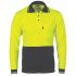 DNC 3813 Yellow/Black Unisex Hi Vis Polo Shirt, L