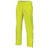 DNC 3874 Yellow Breathable, Hi-Vis, Waterproof Hi Vis Trousers, XL Waist Size