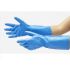 Pro Fit Blue Nitrile Gloves, Size Medium