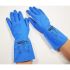 Pro Fit Blue Abrasion Resistant, Chemical Resistant Gloves, Size Small, Nitrile Lining