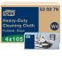 Tork Tork Blue Non Woven Fabric Cloths for Heavy Duty Cleaning, Box of 105, 41.5 x 35.5cm, Single Use