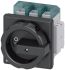 Siemens 3P Pole Panel Mount Non-Fused Switch Disconnector - 100A Maximum Current, 37kW Power Rating, IP65