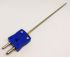 RS PRO Type K Mineral Insulated Thermocouple 250mm Length, 3mm Diameter → +1100°C