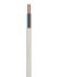 RS PRO 2+E Core Mains Power Cable, 1.5 mm², 50m, White Thermoplastic Sheath, Twin & Earth, 300/500 V