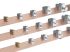 Rittal SV 3457 Series Sheet Steel Clamp for Use with Busbar Systems, 10.5 x 11mm