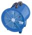 Broughton VF250 Duct Fan 2580m³/h 250mm blade diameter 1 speed 110 V with plug: 110 V BS4343/IEC60309
