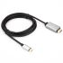 Okdo USB C to HDMI Adapter, USB C,  - up to 4K Maximum Resolution