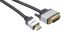 Okdo 1080 Male HDMI to Male DVI Cable, 3m