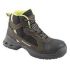 Honeywell Safety 6246164 Unisex Black, Brown, Green Safety Shoes, EU 35, UK 7