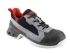 Honeywell Safety Jump Unisex Black, Grey, Red  Toe Capped Safety Shoes, UK 7, EU 39