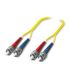 Phoenix Contact ST to ST OS2 Single Mode Fibre Optic Cable, 5m