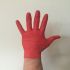 Reldeen Red Nitrile Disposable Gloves, Size Small