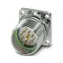 Phoenix Contact Circular Connector, 9 Contacts, Front Mount, M23 Connector, Plug, Male, IP67, M23 PRO Series