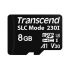 Tarjeta Micro SD Transcend MicroSDHC No 8 GB 3D TLC (SLC mode)