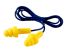 Tapones reutilizables Azul, amarillo con cable 3M Ultrafit, atenuación SNR 29dB