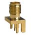 Mueller Electric, jack Edge Mount SMA Connector, Solder Termination, Straight Body