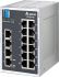 Delta Electronics Ethernet-Switch 16 x RJ45, 12 → 48V dc / 4.8Mbit/s, bis 100m